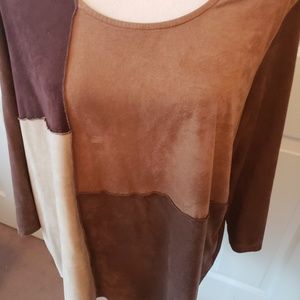 New Directions Color Block Top